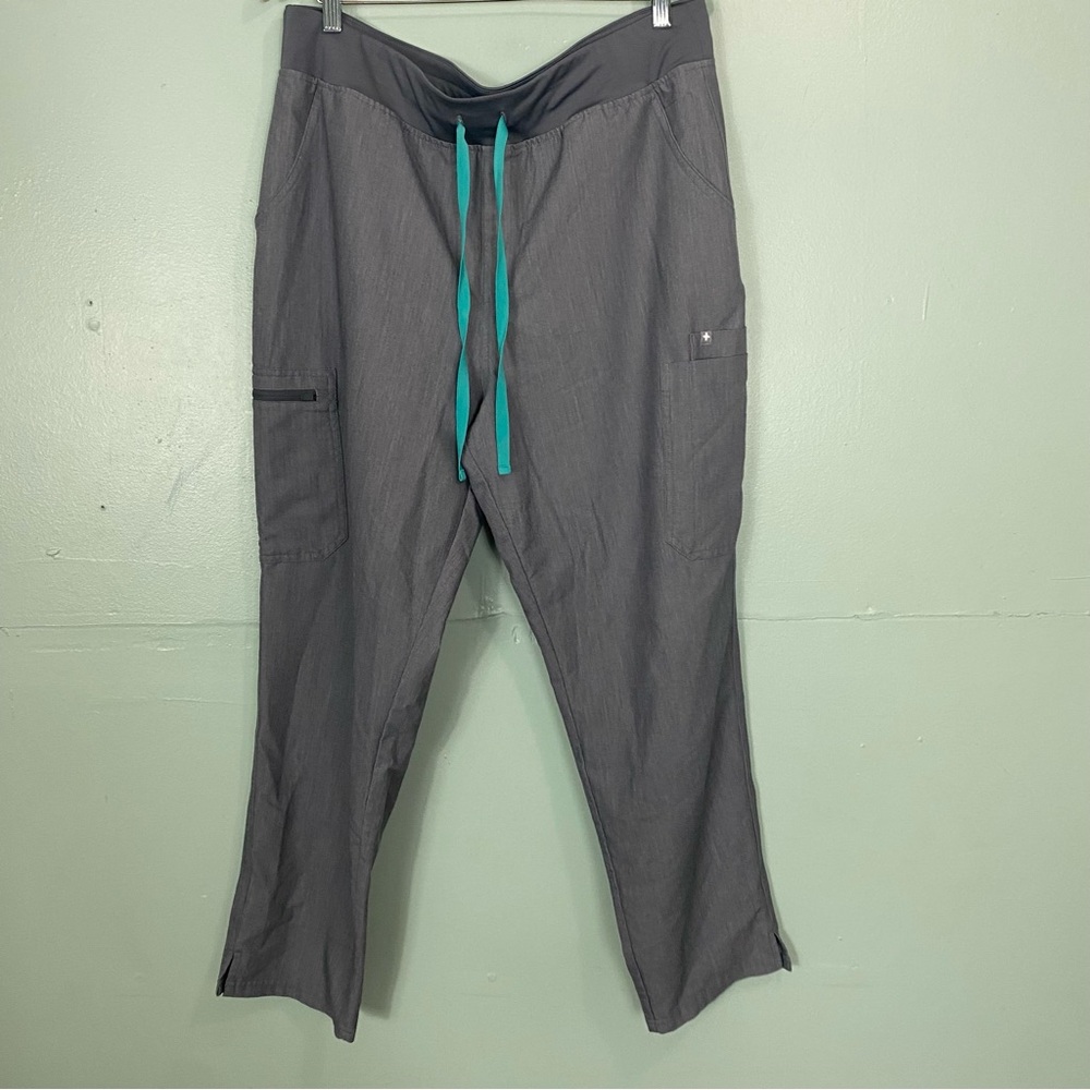 Figs Women's Gray Graphite scrubs XXL